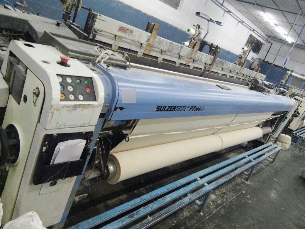 Sulzer, P7300 HP E10, 2004/2005, Working Width 3900mm, Cam Motion, 8 Heald Frames