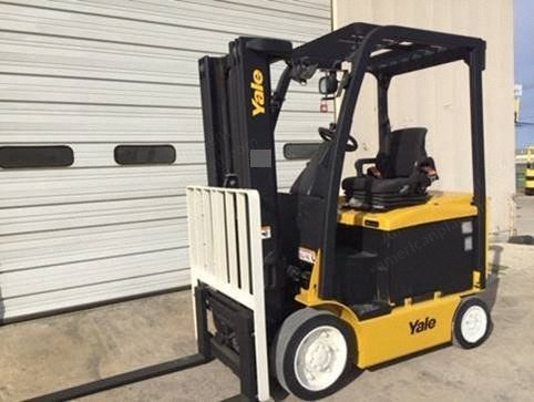 Yale, ERC050VG, 2012, 5000 lbs Capacity, Triple Stage Mast, 48V