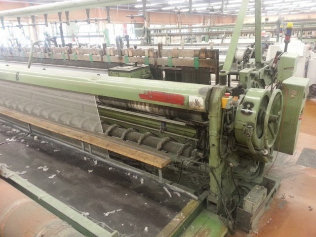 Sulzer, PU 213 & TW 11, 213 inch Width, Polypropylene Tape Weaving Looms