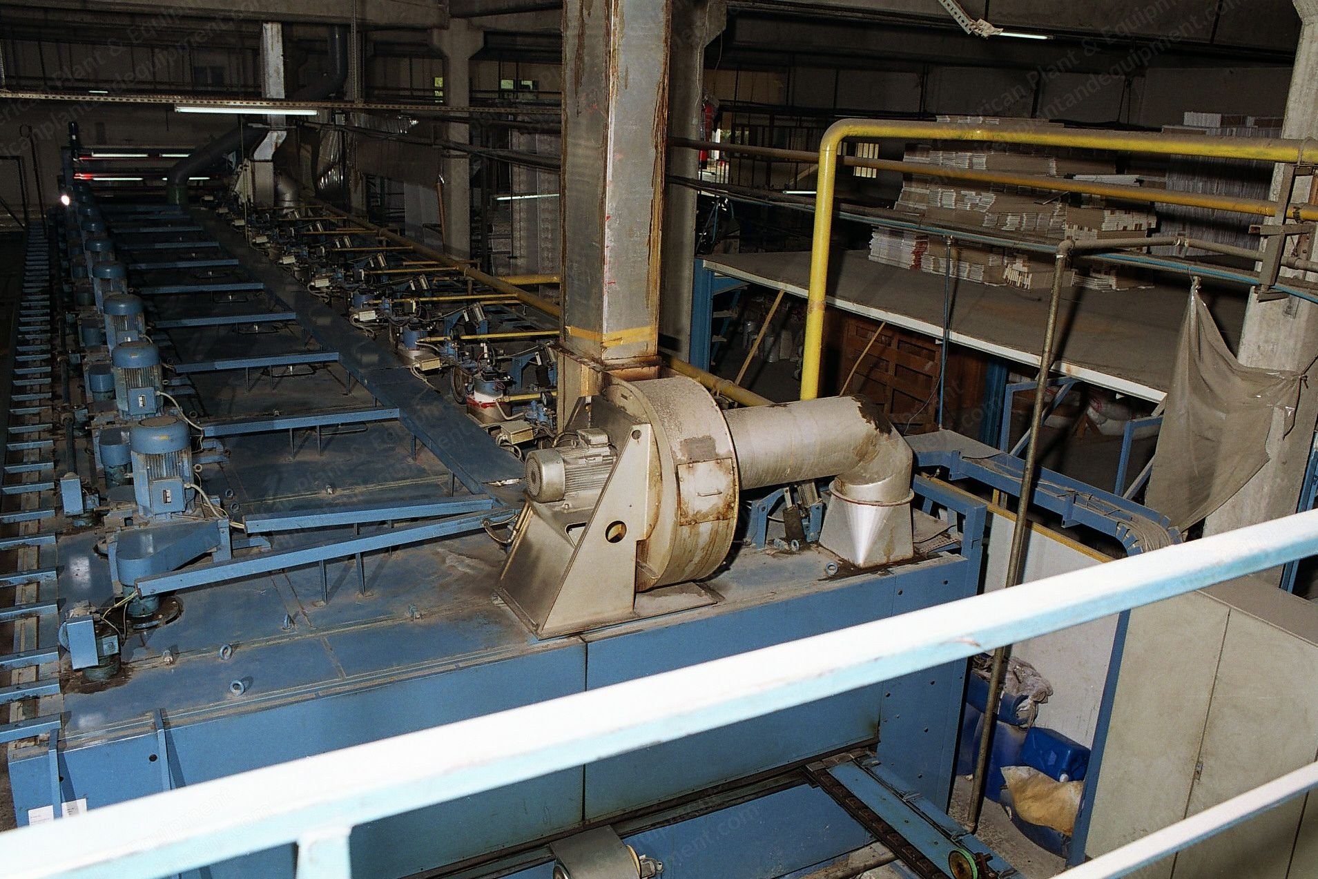 Stentex Dryer, 3100mm, 1995, 9 Chambers, Gas Heated
