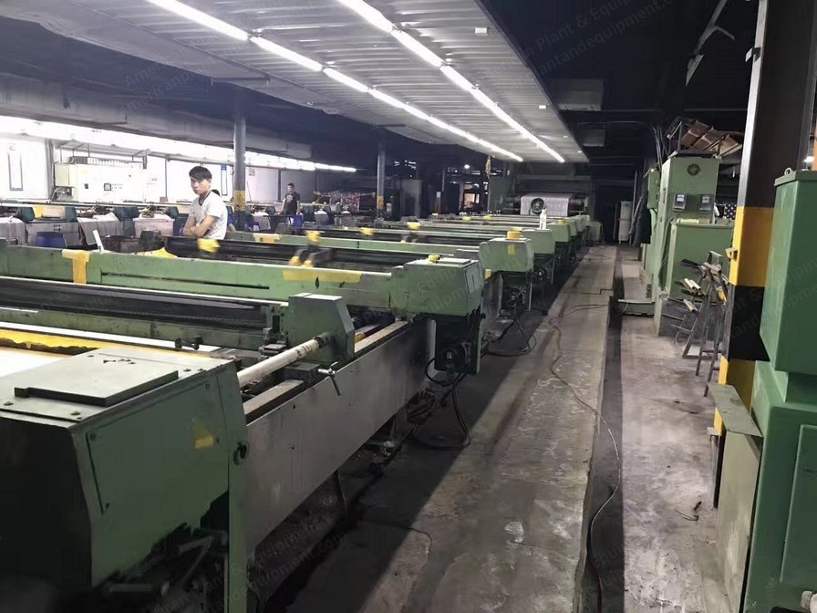 Ichinose, 2005, 1850mm Working Width, 10 Colors, Oil-Heated, Flat Bed Printing Machine