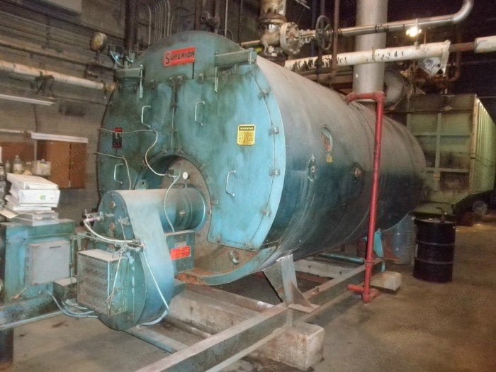Superior, 6-5-1000, 1987, 200 HP, 6900 lbs/hr Steam, 150 PSI