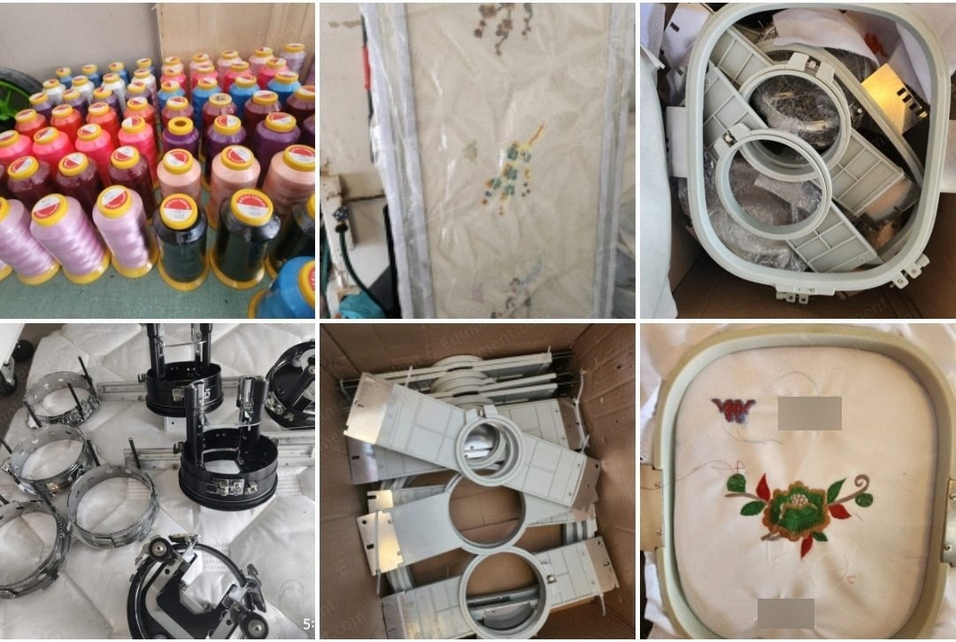 NovaStar, BE154, 4-Head Embroidery Machine, 12 NNovaStardles, 400x450mm Embroidery Area