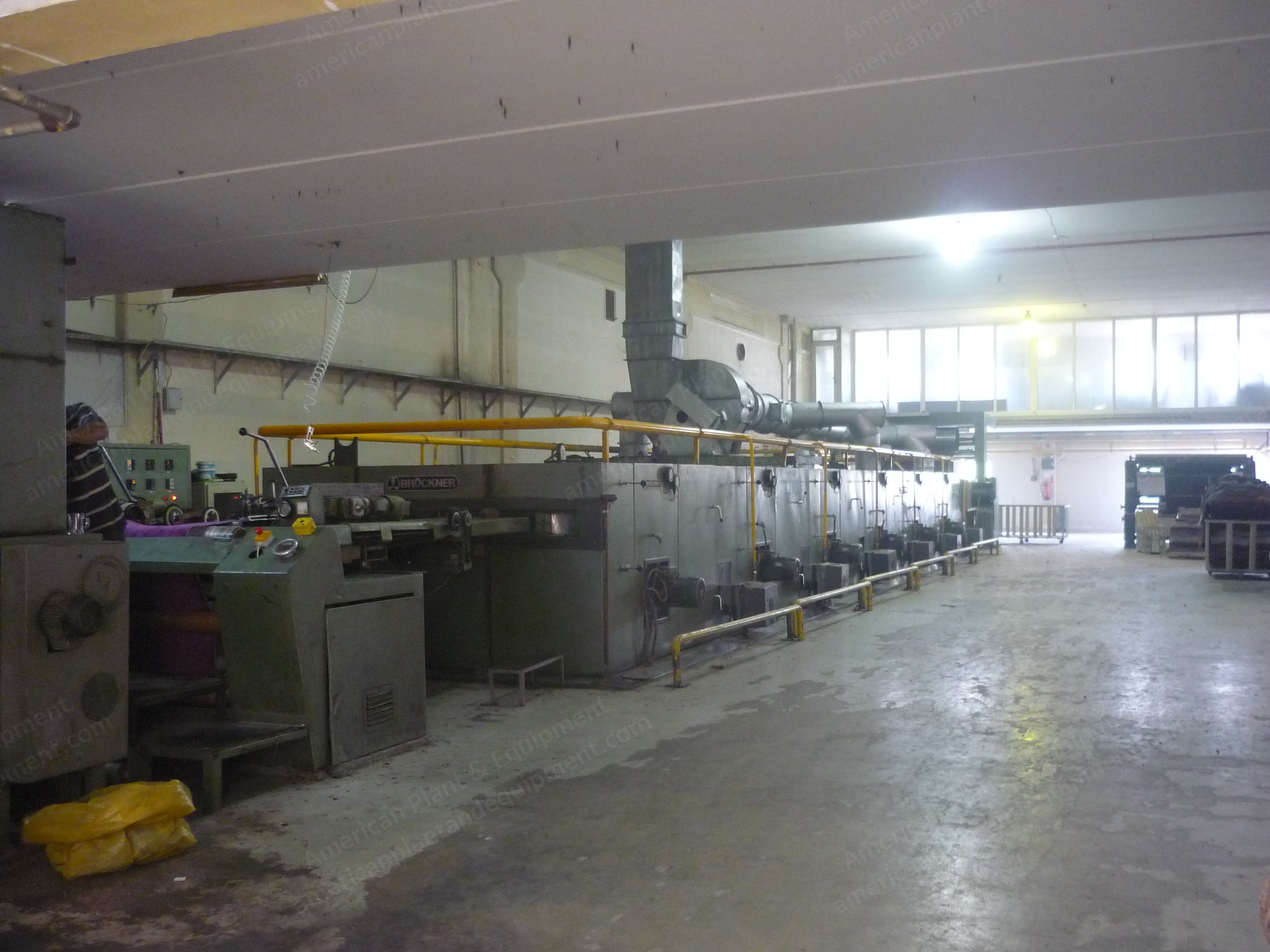 Bruckner, Tenter Frame, 1990, 6 Chambers, 1850mm, Gas Heated, Mahlo Weft Straightener