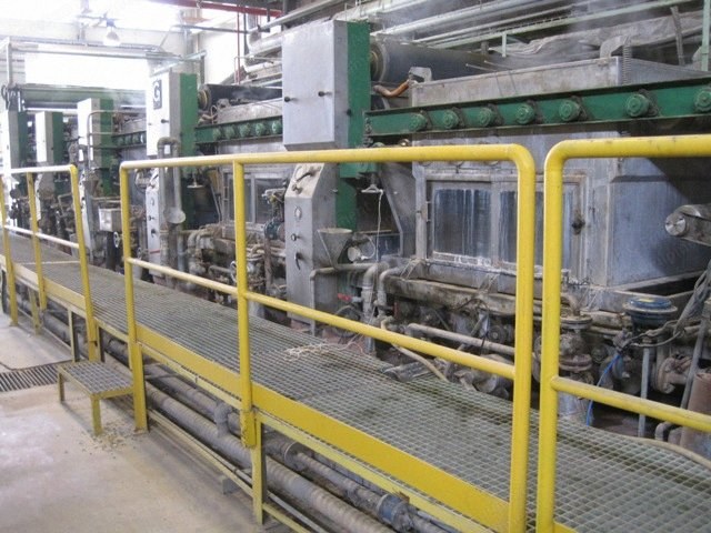 Goller, Mercerizing Range, 3400mm Working Width, 3600mm Roller Width