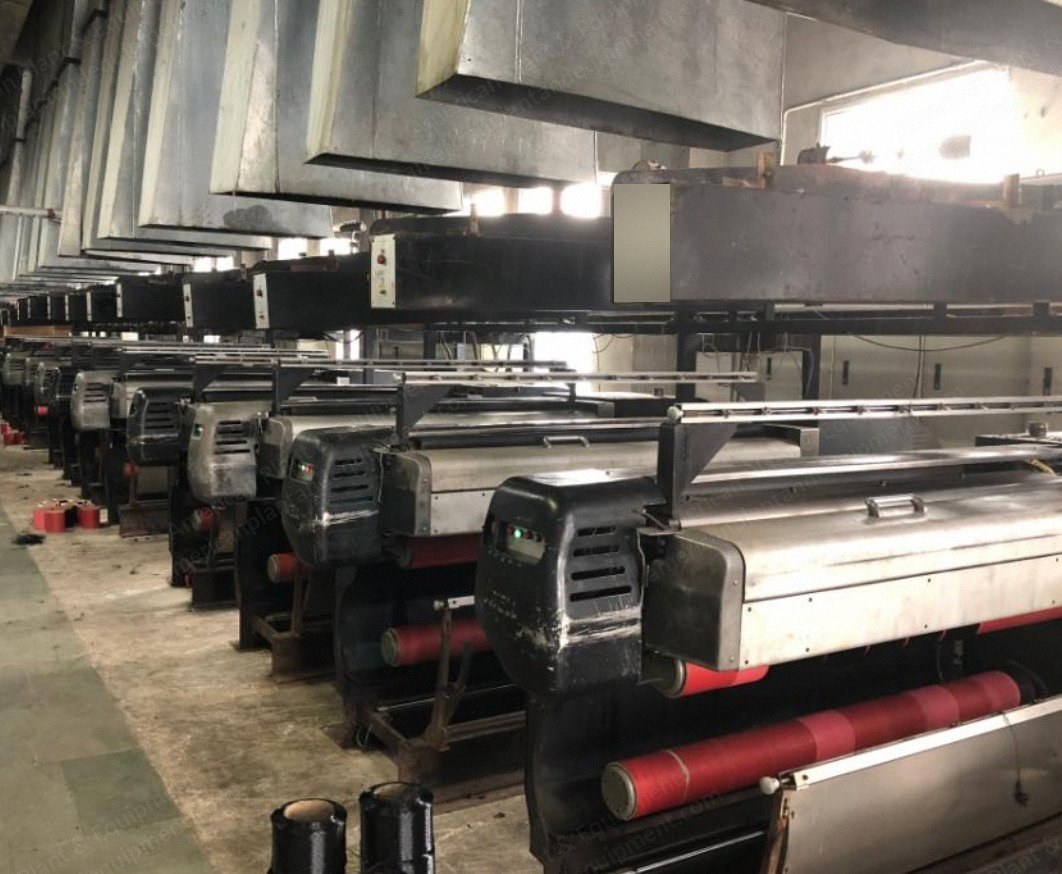 Polyester POY Lines, 2011, 28 Positions, 30-36 MT/Day Capacity, From PET Bottle Flakes to Yarn