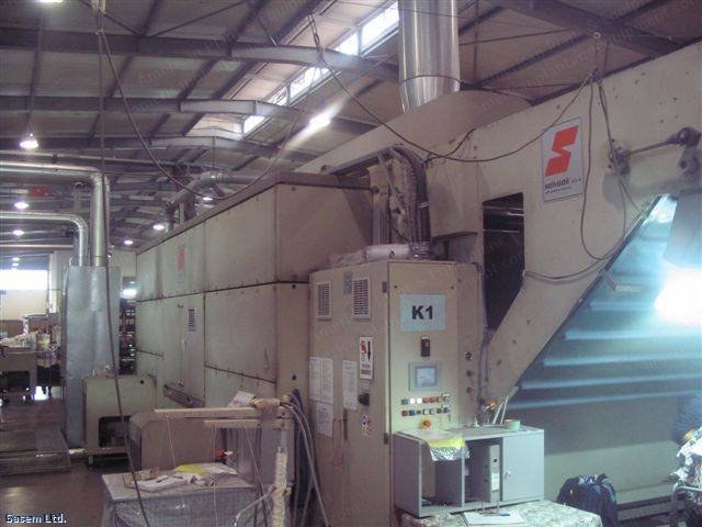 Salvade Relax Drier, Oil Heated, 2 Pass, 3 Chamber, 2400mm Working Width
