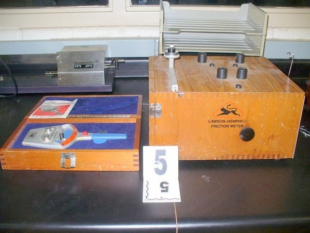 Lawson-Hemphill Friction Meter