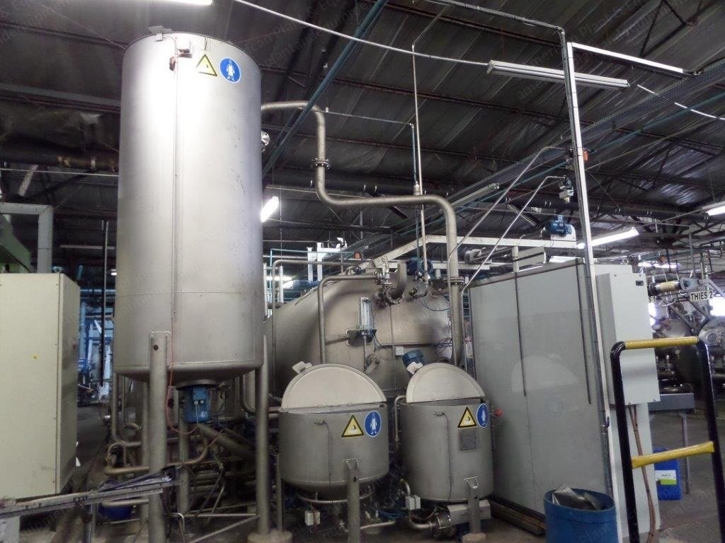 Thies, iMaster H2O 140/2, 2012, High Temperature Jet Dyeing Machine, 2 Compartments, 500 kg Capacity