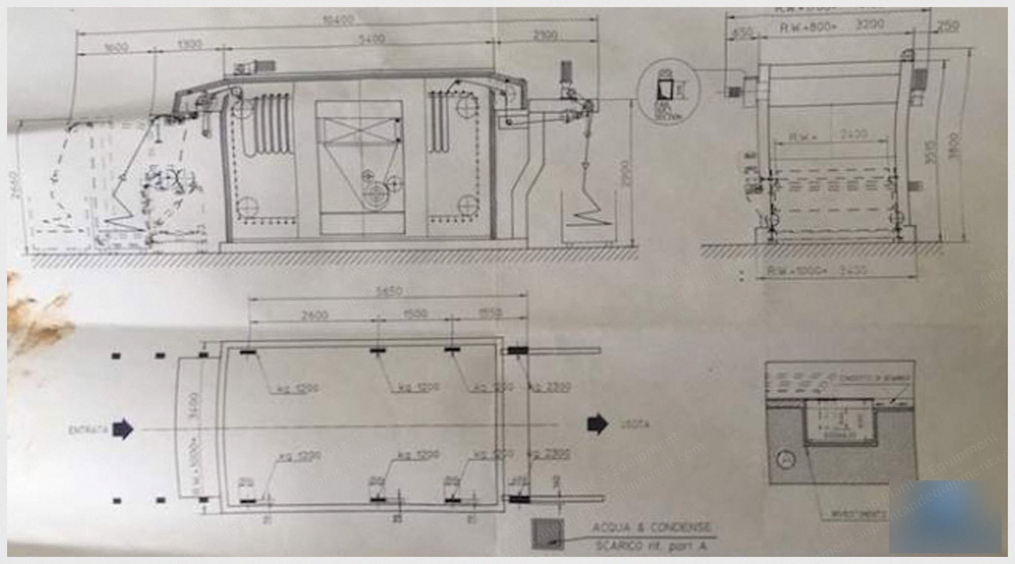 Arioli, F02, 1997, Steamer After Printing, High Temperature, Working Width 2200mm, Fabric Content 130m
