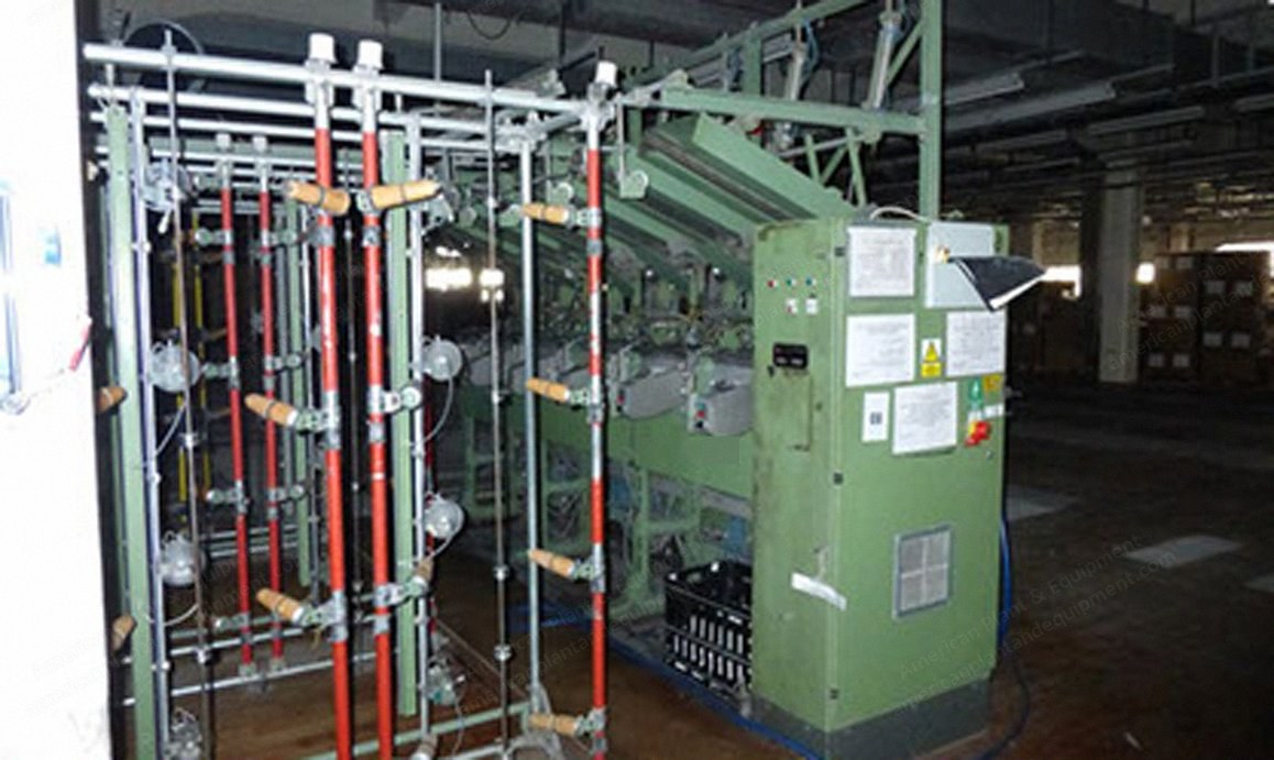 Hirschburger, PC300, 1990, Assembling Precision Winder, 6 Spindles, 12" Traverse
