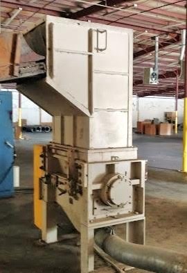 Cumberland, Model 37B, Granulator, 18" x 37" Opening, 150 HP, with Sterling Blower