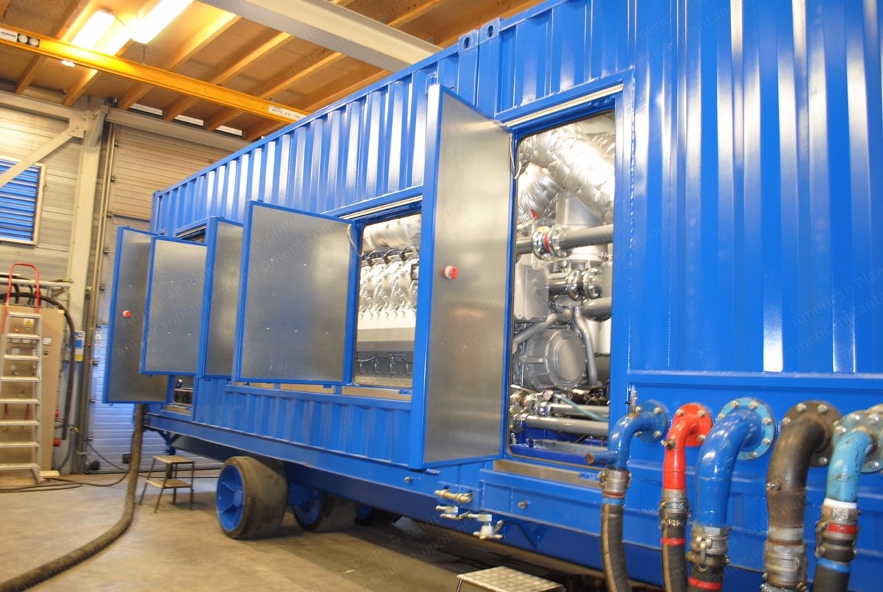 MTU, 20V 4000, 2014, 2000 kW, 50 Hz, CHP Gas Generator Package