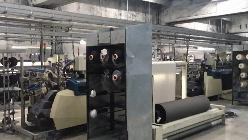 Picanol, Omni Plus 800-4-P, 2005/2006, Air Jet Looms, Width 2200mm, 4 Colors, Staubli Cambox 1661