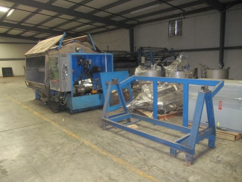 Zimmer Dyeing Jig, 80" (2032mm) Width, 54" Diameter, Hydraulic System