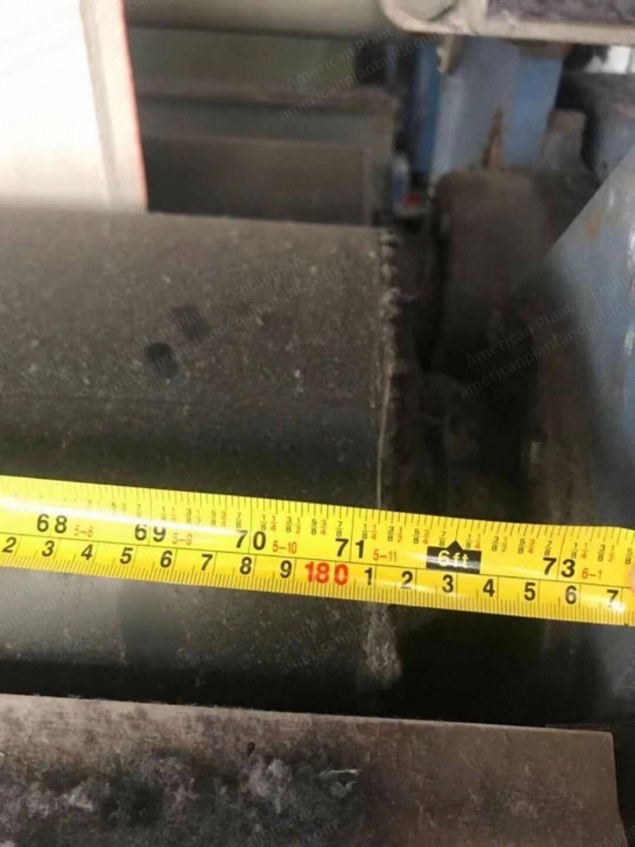 Monforts, Ein-/Auslauf, 2007, Working Width 2000mm, Cylinder Diameter 2000mm