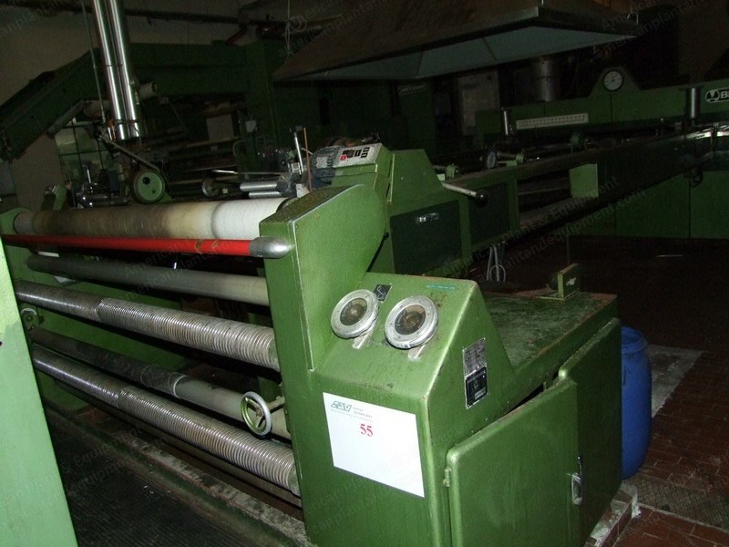 Bruckner, Stenter, 1973, 2200mm Roller Width, 3 Chambers, Oil Heated, Clip and Pin Chain