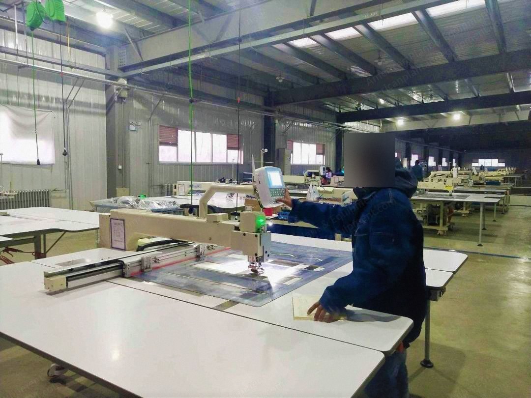 NovaStar, QL159, Automatic Sewing Machine, Panel Quilter for Jackets, 1200x800mm Working Area, Single Needle Lock Stitch