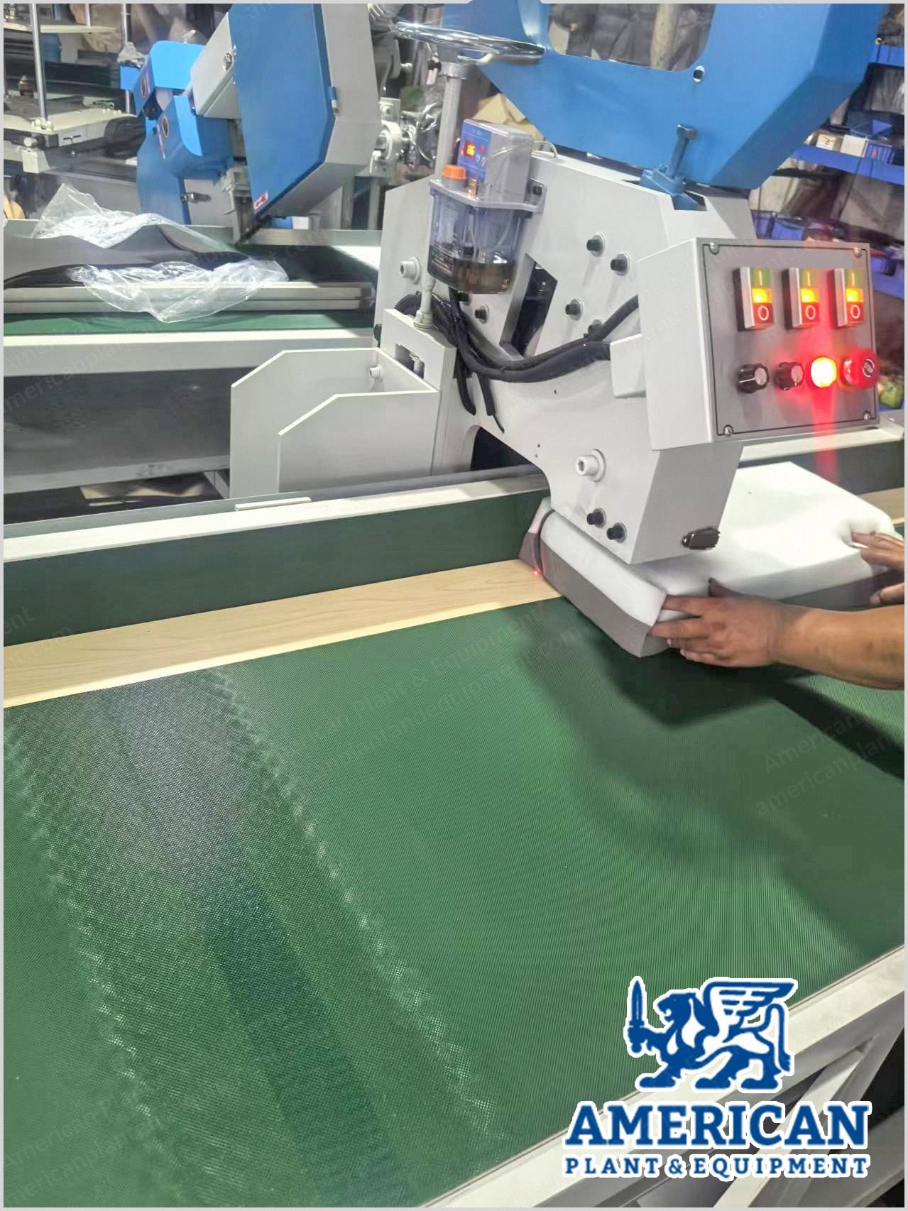 NovaStar, MA239, Pillow Edge Rounding Machine, 800x1800mm Table, 1.2kW, 220V