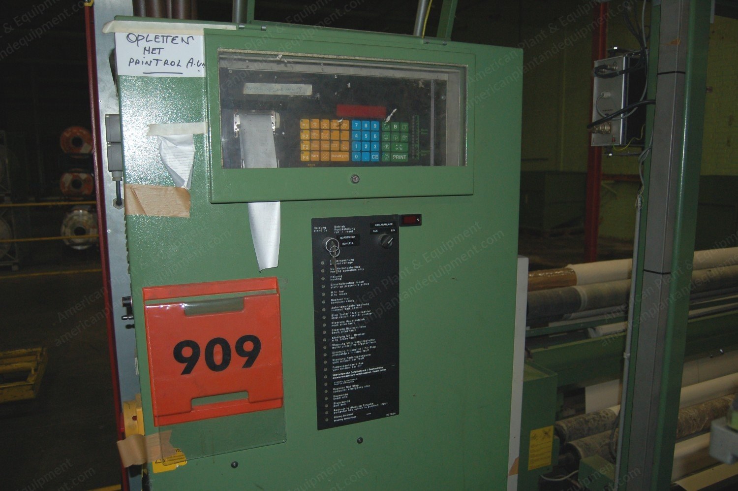 Karl Mayer, KS4FBZ Superpol, 1995, 84" Width, 24 Gauge, EBC + EAC