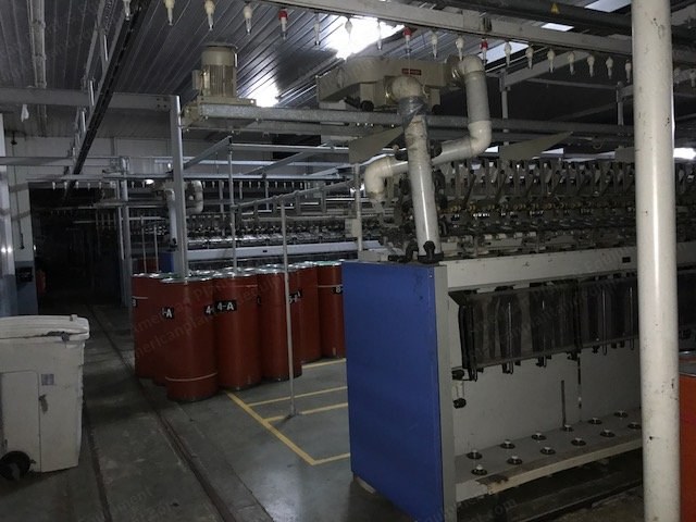 Toyota, RX240, 1996, Complete Ring Spinning Plant, 23,000 Spindles, with Trutzschler Blowroom & Cards