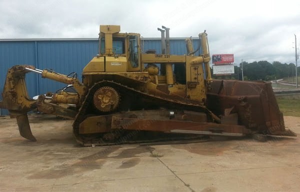 Caterpillar, D10L, 1984, Crawler Dozer, Ripper, 16450 Hours