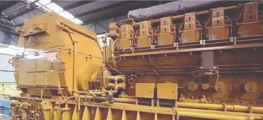 Caterpillar, D3616, 2009, Diesel Generator, 60 Hz, 11200V, 900 RPM