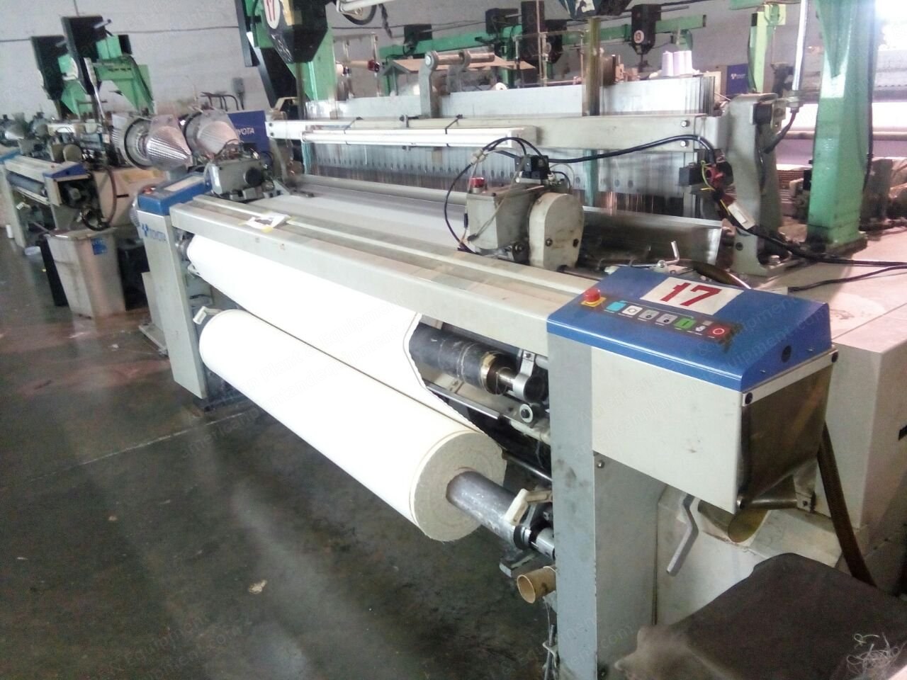 Toyota, 710, Airjet Loom, 4 Colors, Dobby with Tucking