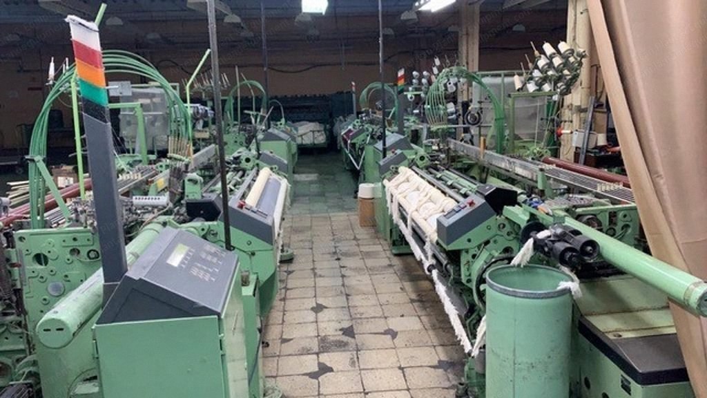 Dornier, HTV8/SD, 1991/1992, Rapier Looms, Working Width 2100mm, Staubli Electronic Dobby 2667, 20 Levers
