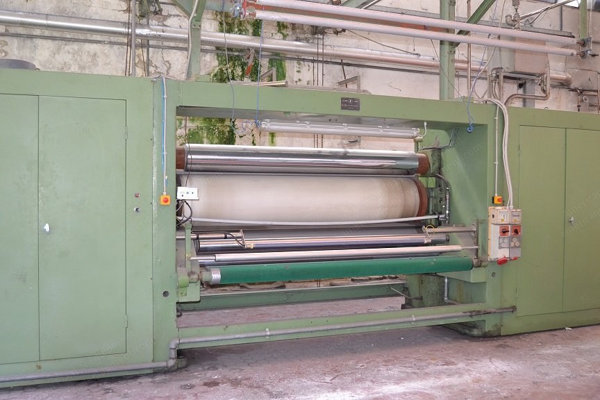 Ramisch, 3-Bowl Calender, 2400mm Working Width, 50 Tons Pressure