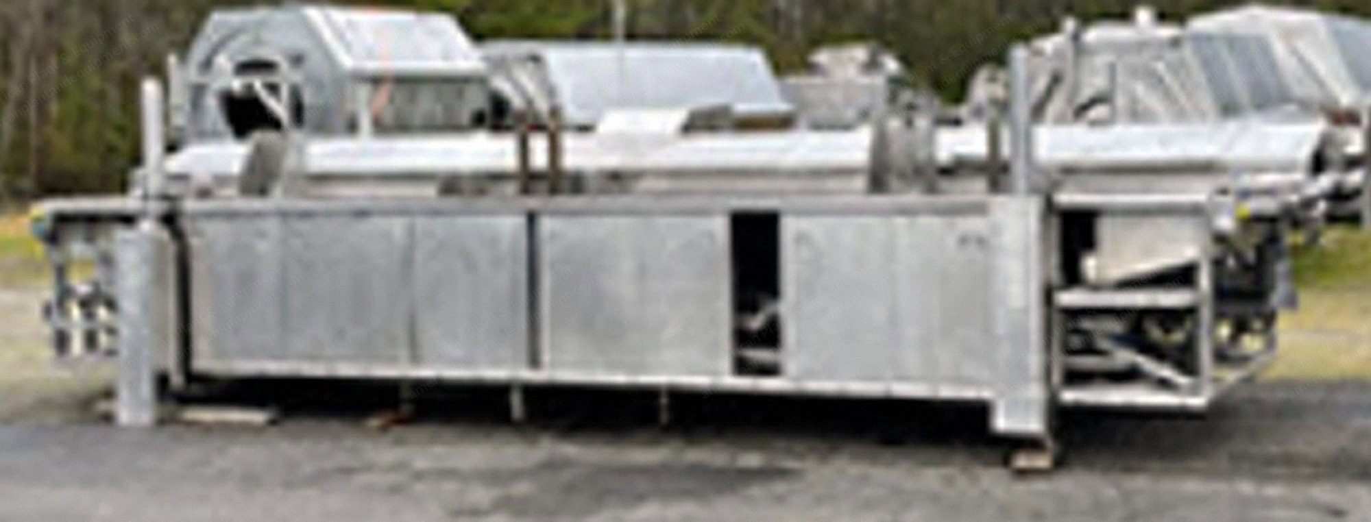 Stein, Thermofin TFF 4019, 42 inch Width, 22 foot Length, Gas Fired Continuous Fryer