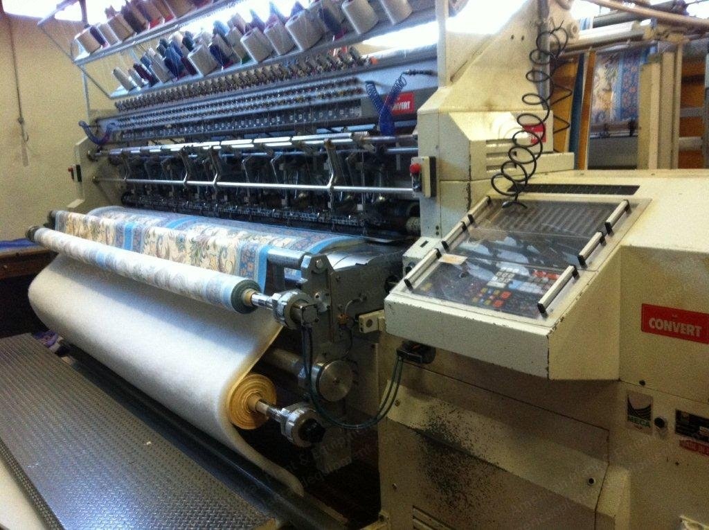 Meca, Erecording, 2004, Quilting Machine, 2850mm Width, 3 Bars, 330 Needles