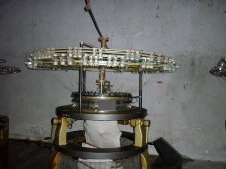 Pilotelli, M2/JR36, 1986, 30 Inches Diameter, 10 Gauge, 36 Feeds, Single Jersey Mini Jacquard