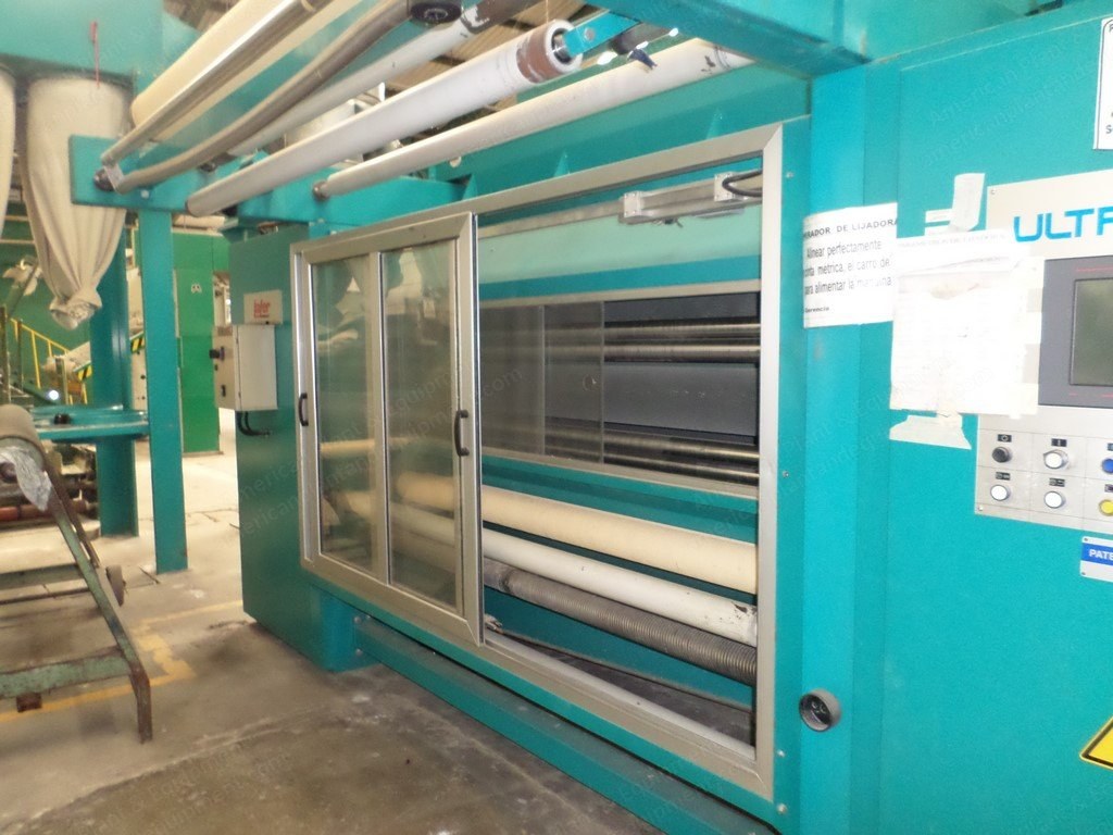Lafer, Ultrasoft, 2004, Brushing Machine, Width 2000mm, Big Batcher Entrance, Dust Collection Unit