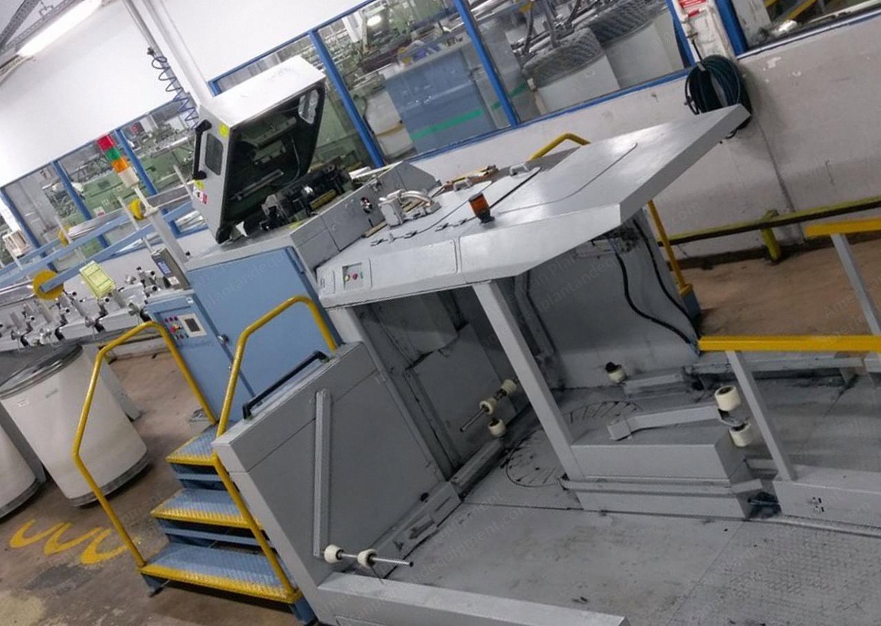 NSC, Sant Andrea, Gaudino, Worsted Spinning and Re-Combing Installation, 1983 to 2006, 3500 kg/24h Capacity, Compact System