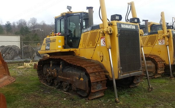 Komatsu, D155AX-7, 2012, Crawler Dozer, 4900 Hours, Plumbed for Rear Hydraulics
