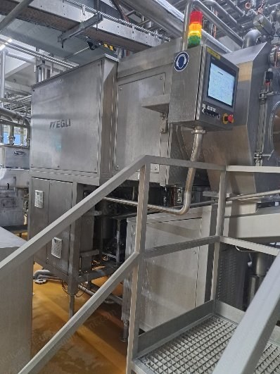 Egli, ET200, EKB085/EKB4-1EP, 2015, Continuous Butterchurn, up to 2,500 kg/h