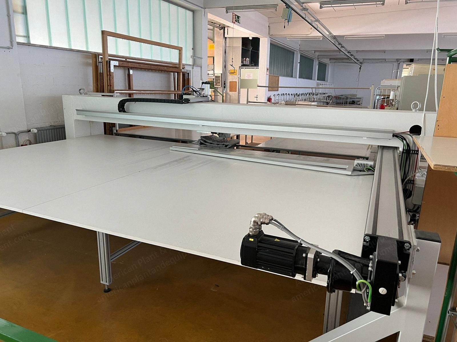 Hauser, SNA 2000 S, 1997, Single-Head Frame Quilting Machine, 4300x3600mm Working Dimensions, Siemens Comtac 2000 Control, 41 Frames Included