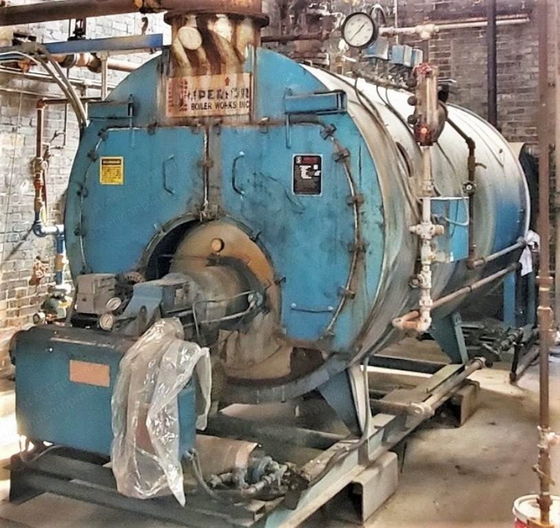 Superior, 8-X-750, 1995, 150 HP, 150 PSI, Natural Gas Fired, Gordon-Piatt Burner