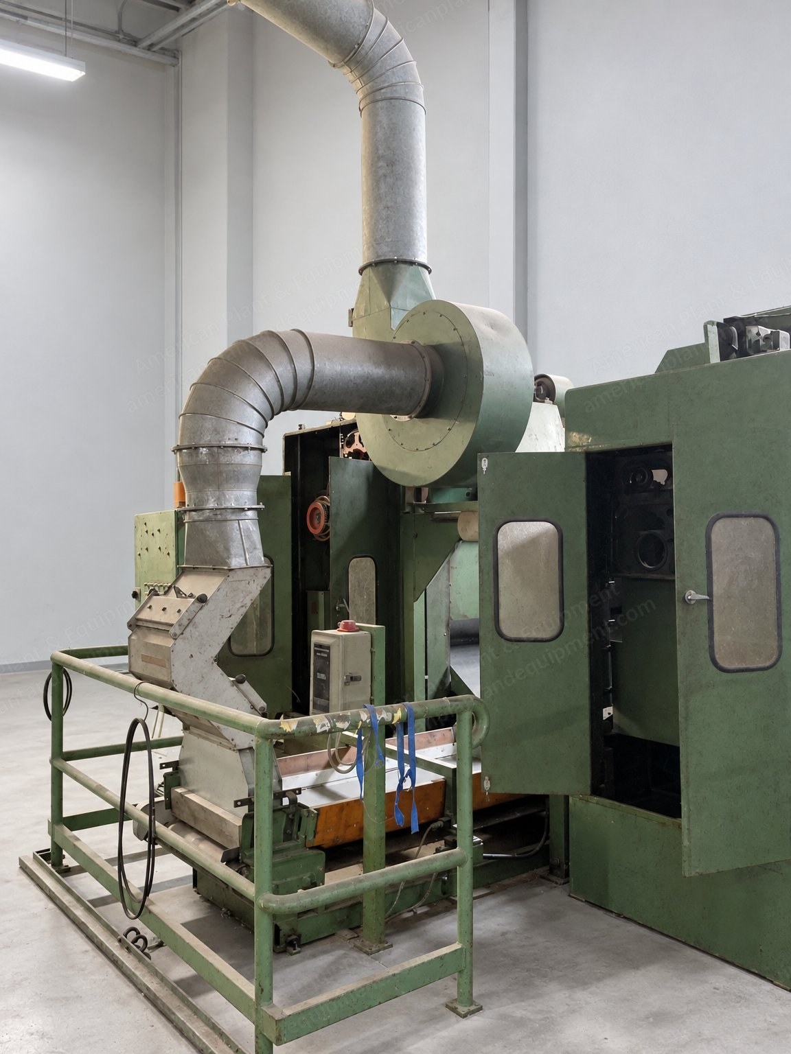 Mackie, Separate Hopper Feeder, Working Width 1850mm, with Shut Feeder 4.50m Height, Metal Detector