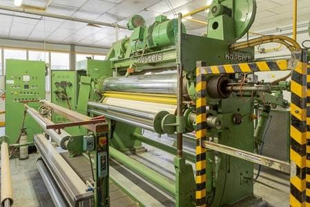 Kuesters Calender, 2200mm Working Width, 1979, 2 Cylinders, Gas Heated