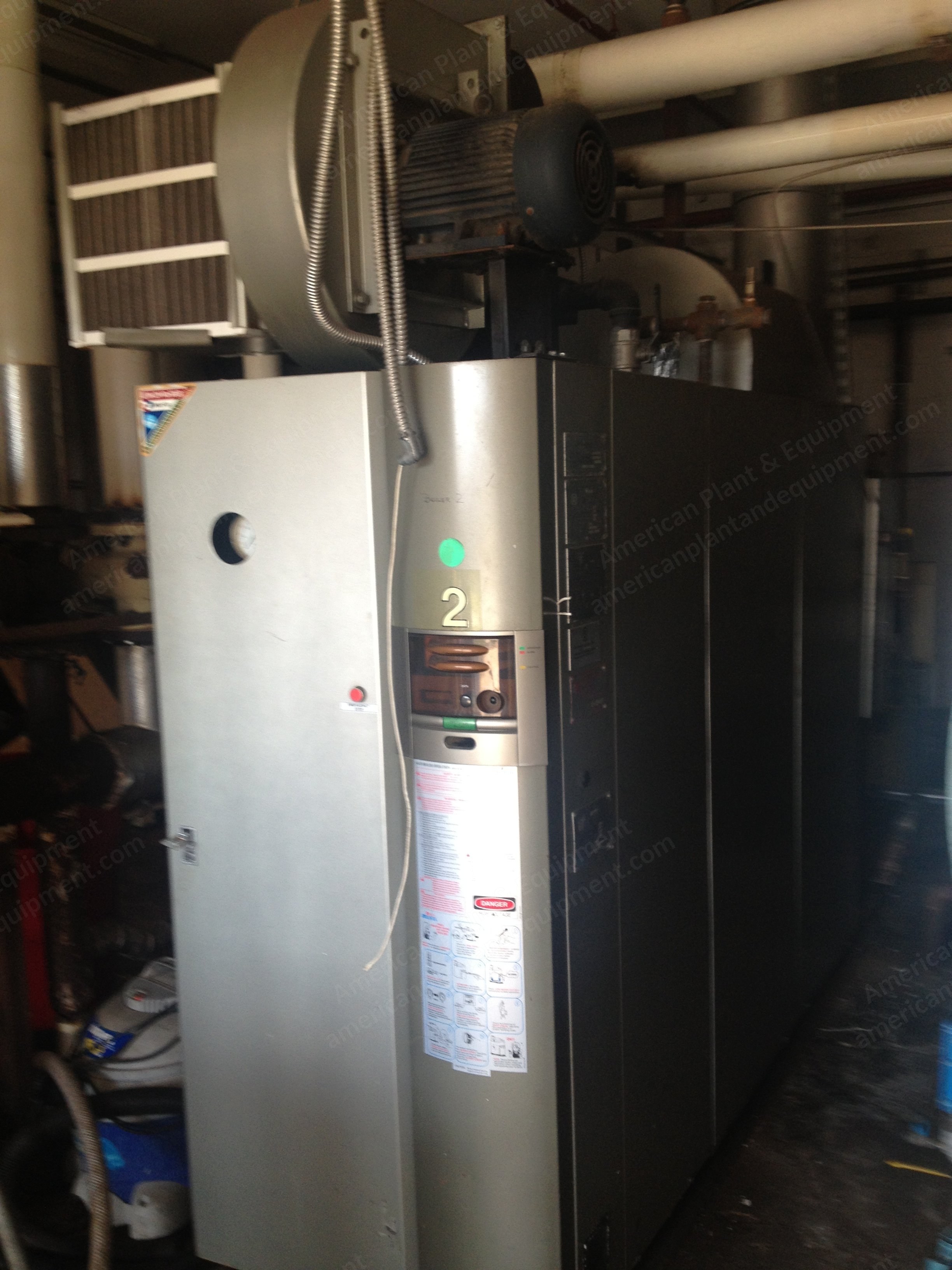 Miura, 100 HP, 2007, Gas Fired Boiler, 179 psi, 7x3x10 ft