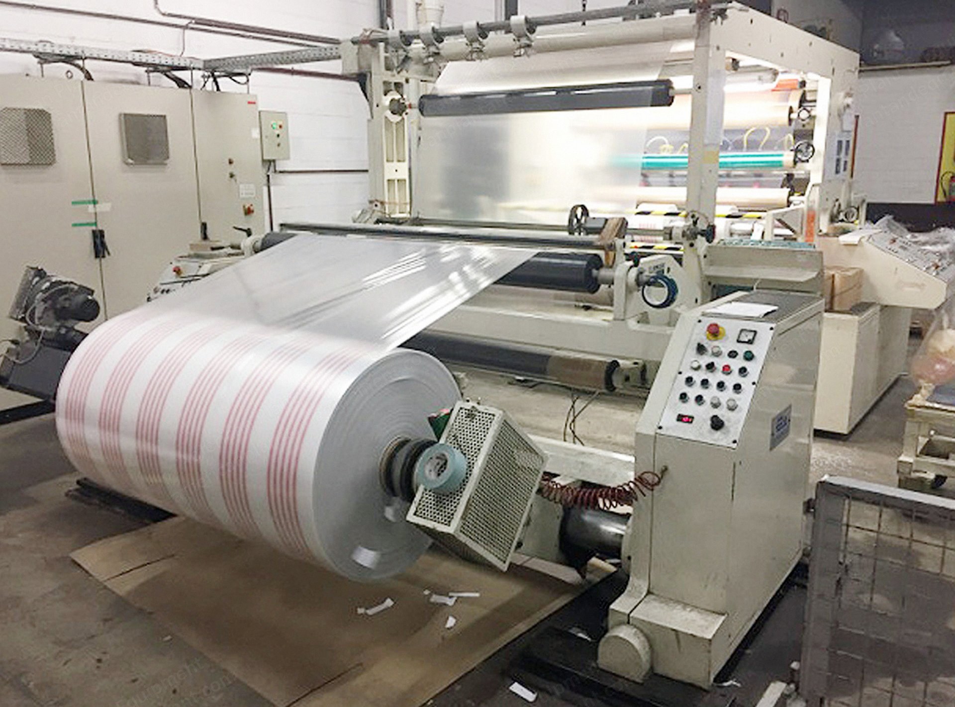 Euromac, TB6.06M, 1999, Slitter-Rewinder, Working Width 1400mm, Speed 600 m/min