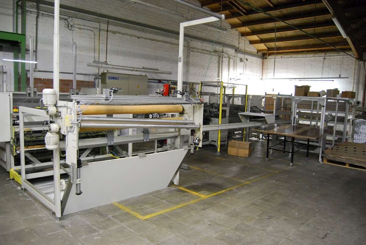 Schmale, SD601 / Duratex KBERL-20, 1986-1995, Terry Woven Fabric Sew Line, Short Side Hemming and Cutting, Long Side Hemming