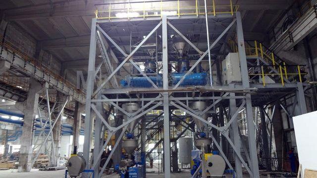 Coperion-Battenfeld, Bex 2 107-22V, 2005, PVC Compound Complete Plant, 1500-2000 kg/h Capacity, Twin-Screw Extruders
