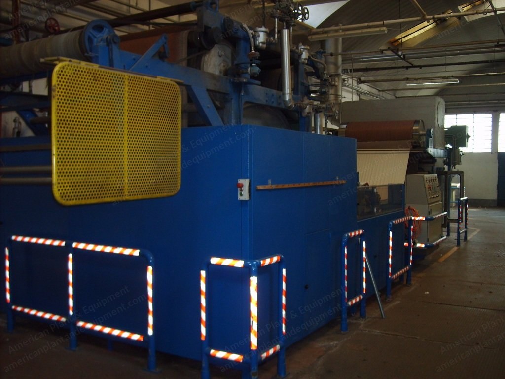 Corino / Rollemar / Monforts / Palmer Sanforizing Line, 1700mm, 2000mm Cylinder Diameter, Flat Fold Exit