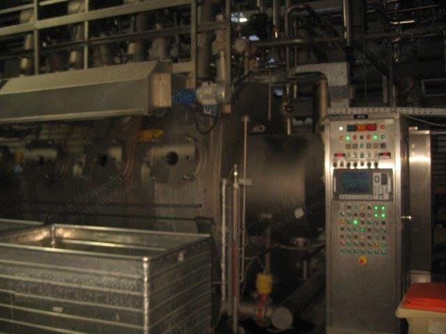 Brazzoli, Saturno Superlux, 1998, Dyeing Machines, 600 kg Capacity, High Temperature