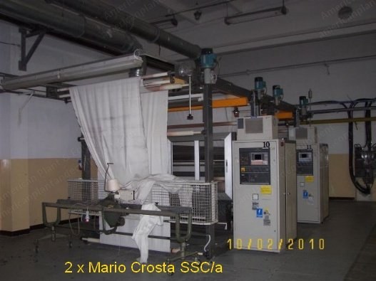 Mario Crosta, SSC/A Cimatura, 1997, Tandem Shearing Machines, 2000mm Working Width