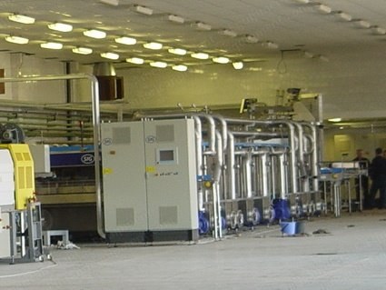 SIG Simonazzi, SIG Pama CW 35/160, 2003, Tunnel Pasteurizer, 18000 BPH, 3500x16000mm, One Deck