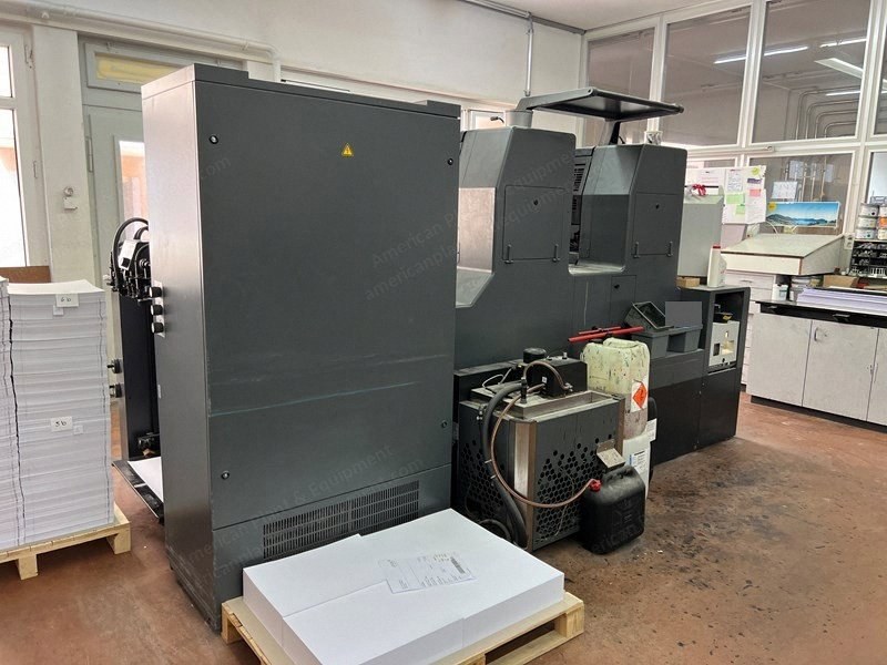 Heidelberg, PM 74-2P, 2007, 530x740mm, 2 Colors, Perfecting 1/1 - 2/0